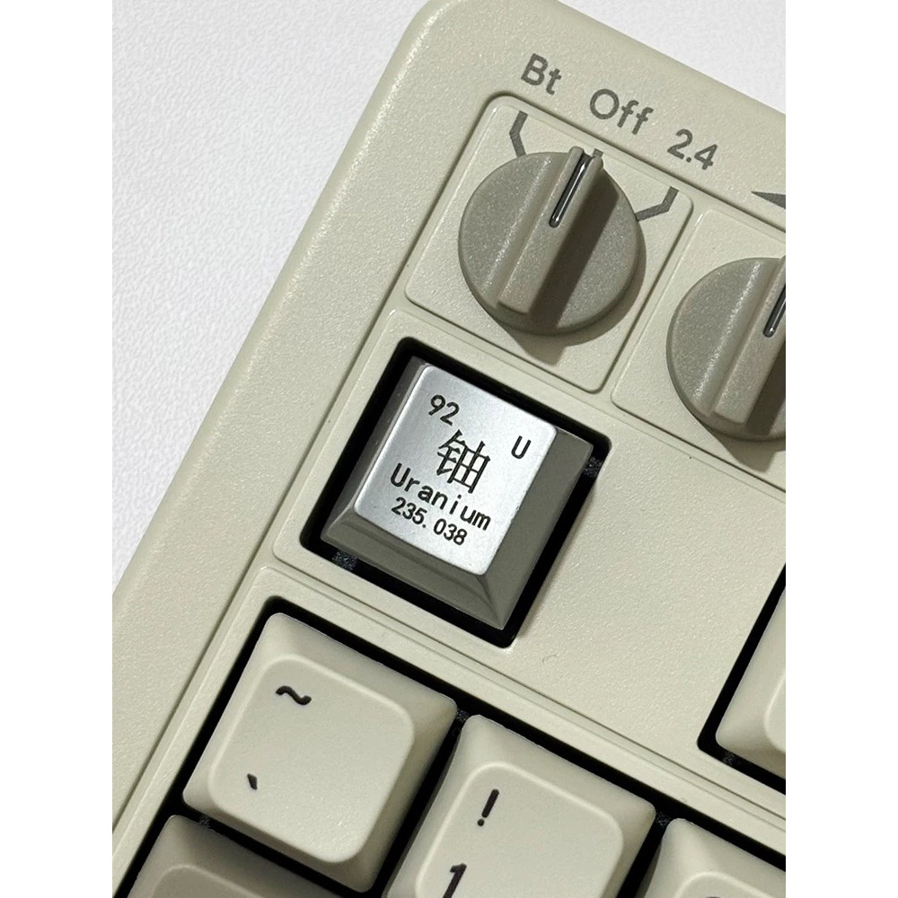 sa keycap keycap เบอร์ 92 Uranium 235 Keycap Creative Mechanical Keyboard Cap 3d สามมิติ Keycap ของข