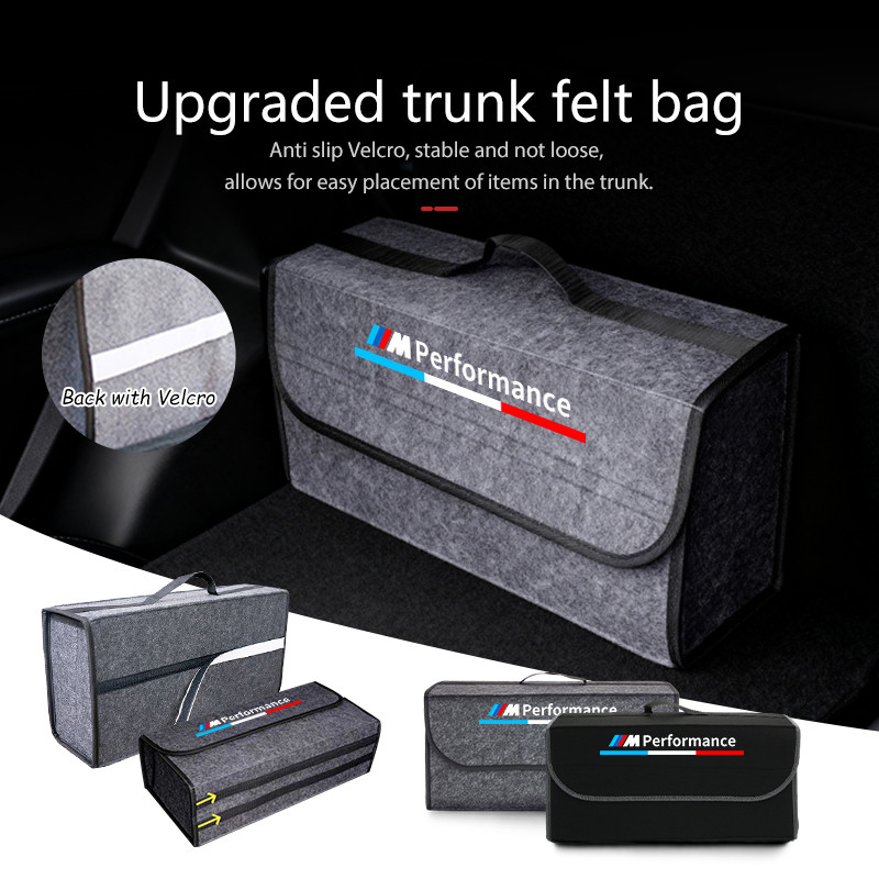 ภายในรถ Trunk กล่องเก็บเครื่องมือรถ Anti-scratch ความจุสูงกระเป๋าสําหรับ BMW Performance Alpina iX7 