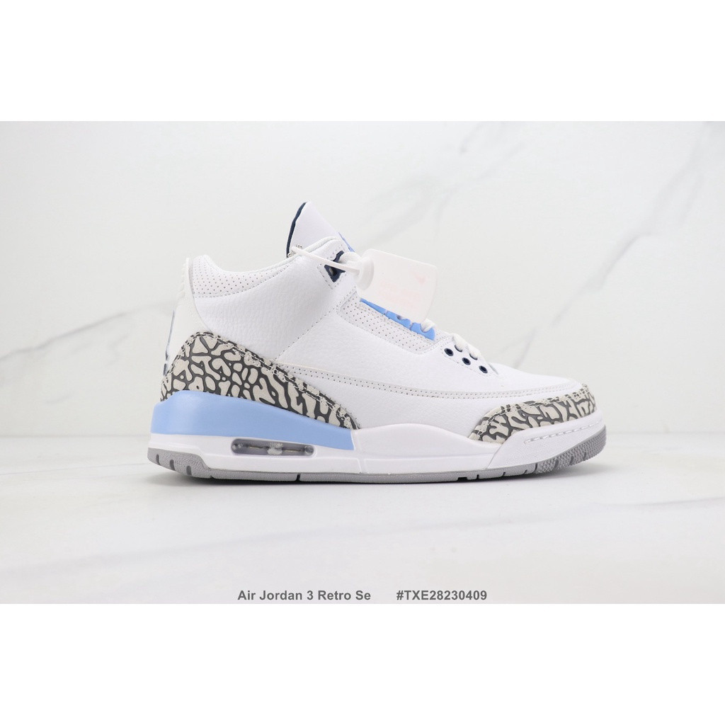 Jordan 3 Retro se ja3 36-46 รองเท้าบาสเก็ตบอลเบาะลมรองเท้าผ้าใบ