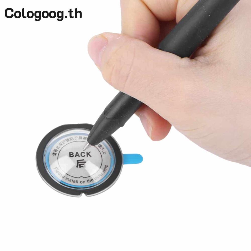 [colog-th] 2 ชิ้นเลนส์กล้องรถ House Fit สําหรับ Insta360 X3 ฝาครอบป้องกันเลนส์กล้องสําหรับ Tesla 202