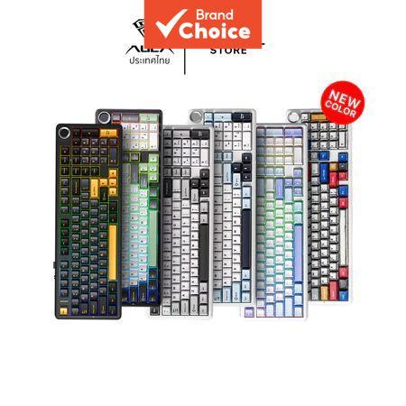 คีย์บอร์ดไร้สาย - AULA F99Pro - คีย์บอร์ดเชิงกลแบบ Gasket,เลย์เอาท์ภาษาไทย,แบตเตอรี่ 8000mAh
