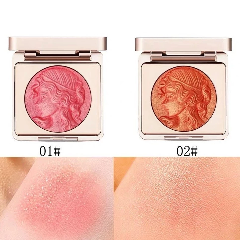 Smart Girl Reading Blush บลัชออนเนื้อฉ่ำวาว ติดทนกันน้ำ thumbnail 4