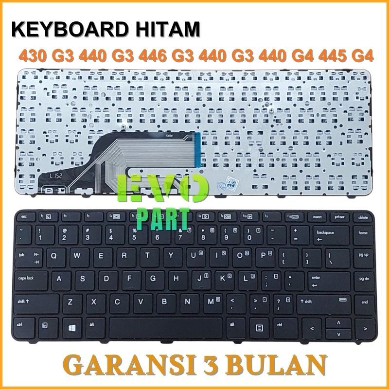 แป้นพิมพ์ HP Probook 430 G3 440 G3 446 G3 445 G3 440 G4 445 G4 Series - ใหม่