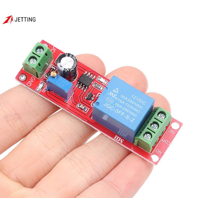 FSTH NE555 DC 12V Delay Relay Shield Timer Switch โมดูลปรับได้ HH
