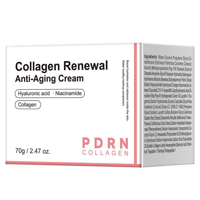 MOIKA DOLANJN ครีมคอลลาเจนแคปซูลสีชมพูเหมาะสําหรับทุกสภาพผิว Moisturizing Firming Night Care 70g ครี