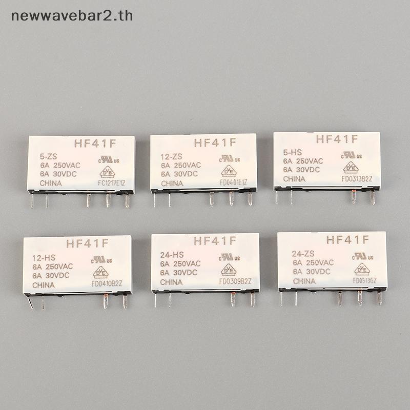 # waveba # HF41F-24-ZS HF41F-12-ZS HF41F-5-ZS HF41F-5-HS HF41F-12-HS HF41F-24-HS รีเลย์อุตสาหกรรม Su