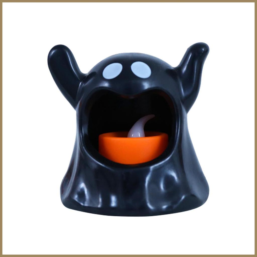 น่ารัก Ghost Light Spooky LED Tealight ฮาโลวีน Ghost Flameless ไฟฟ้า TeaLights สําหรับห้องนอนตาราง z