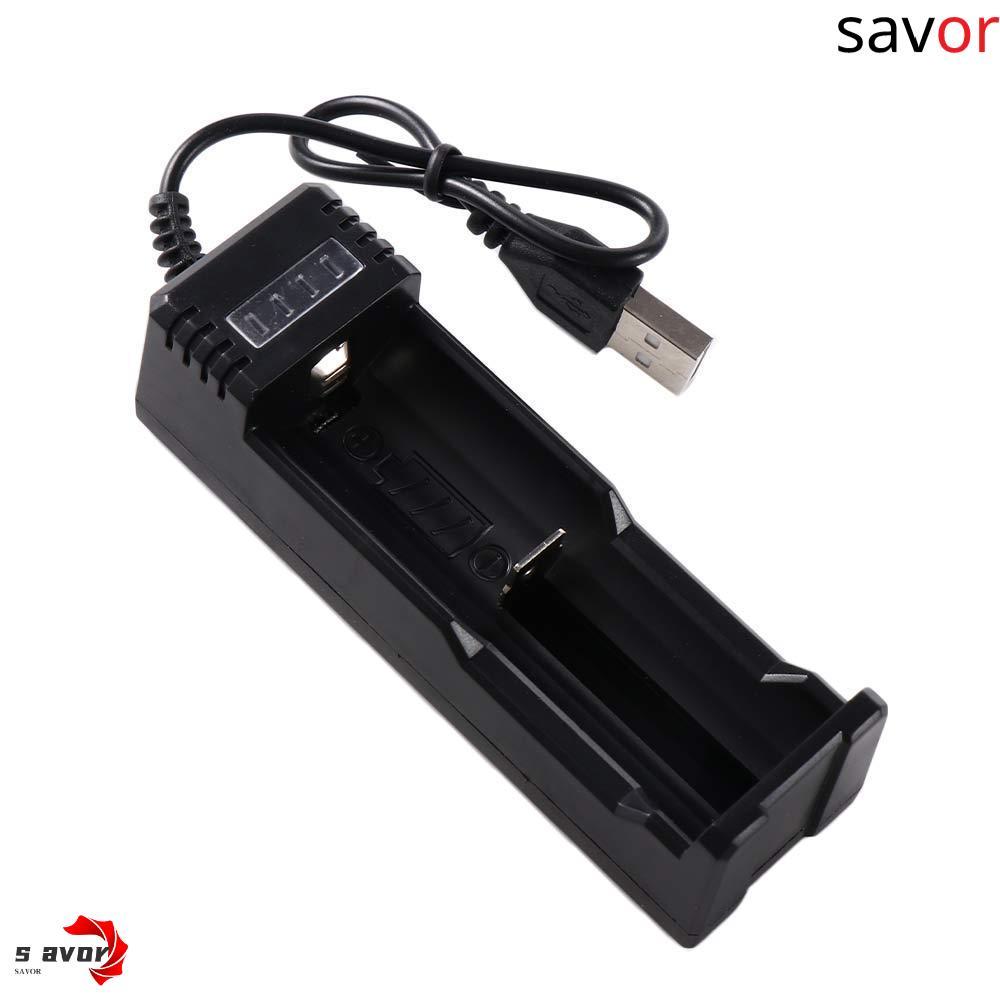 CHROM 18650 แบตเตอรี่ลิเธียมชาร์จอัจฉริยะสําหรับไฟฉายของเล่นแบตเตอรี่ลิเธียมเครื่องชาร์จหยุดอัตโนมัต