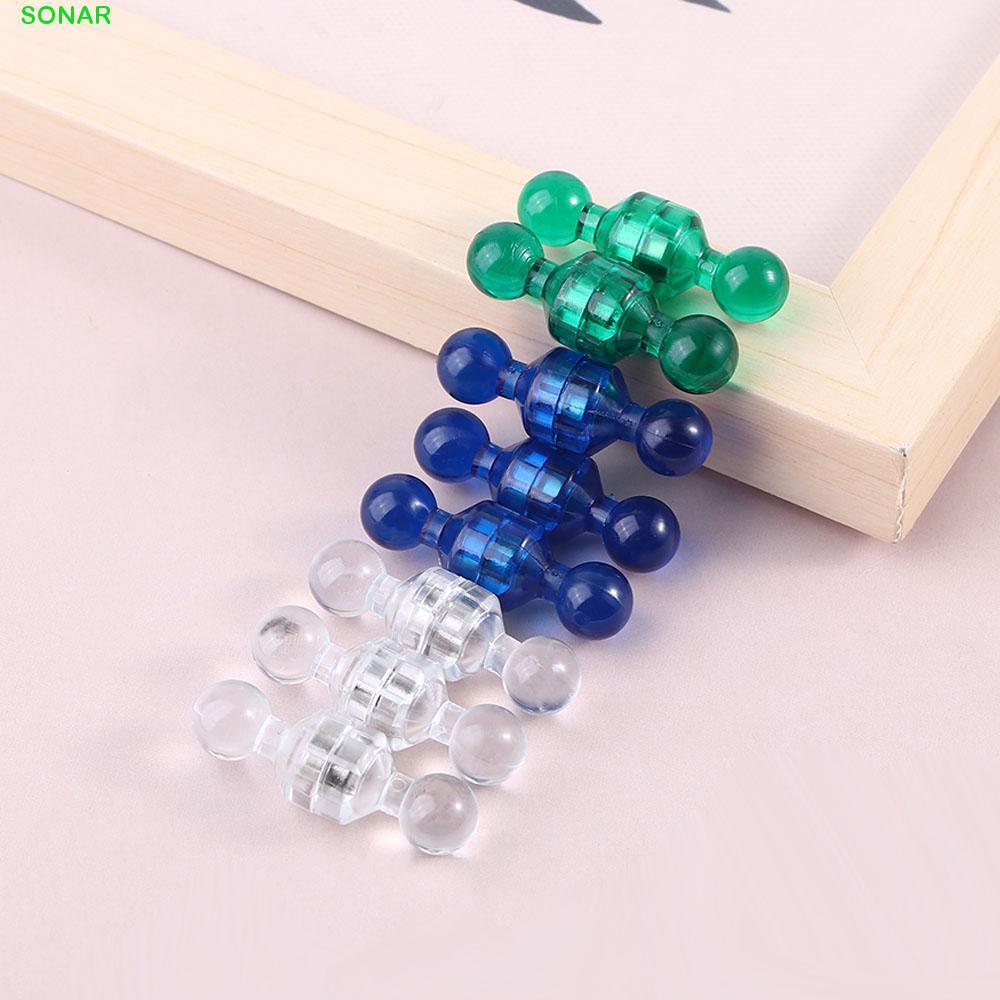 SONAR แม่เหล็ก Push Pins 10 ชิ้น/แพ็ค แม่เหล็กกรวยหลากสีขนาดเล็ก