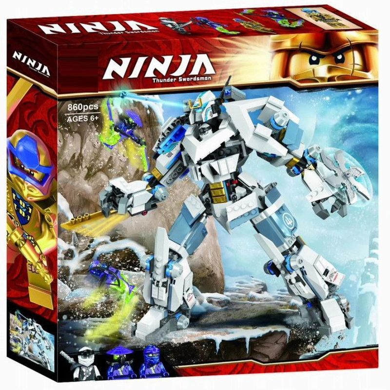 เข้ากันได้กับ Lego Phantom Ninja Series 71738 Like Titan Mecha ประกอบของเล่นบล็อกตัวต่อ