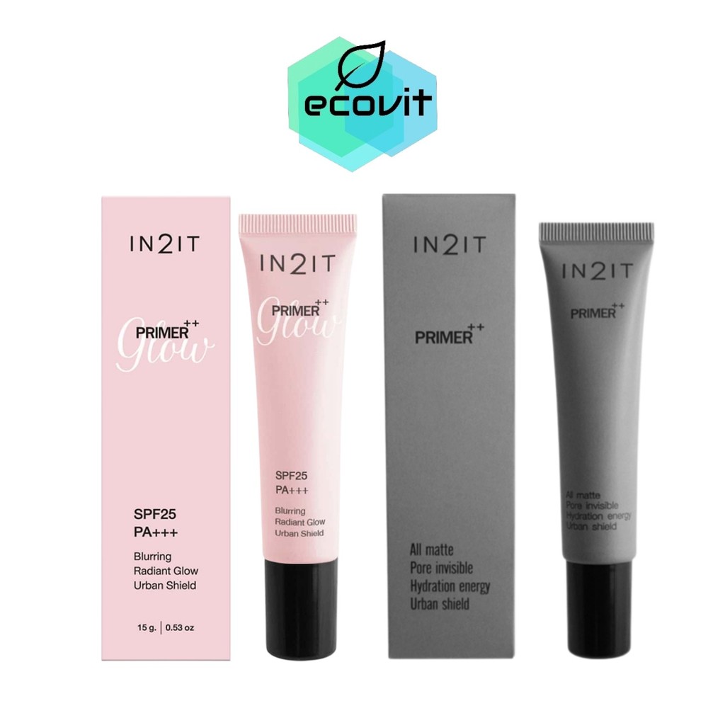 IN2IT Primer++ อินทูอิท ไพร์เมอร์ตัวดัง งานผิว [15 g.][เลือกสินค้า]