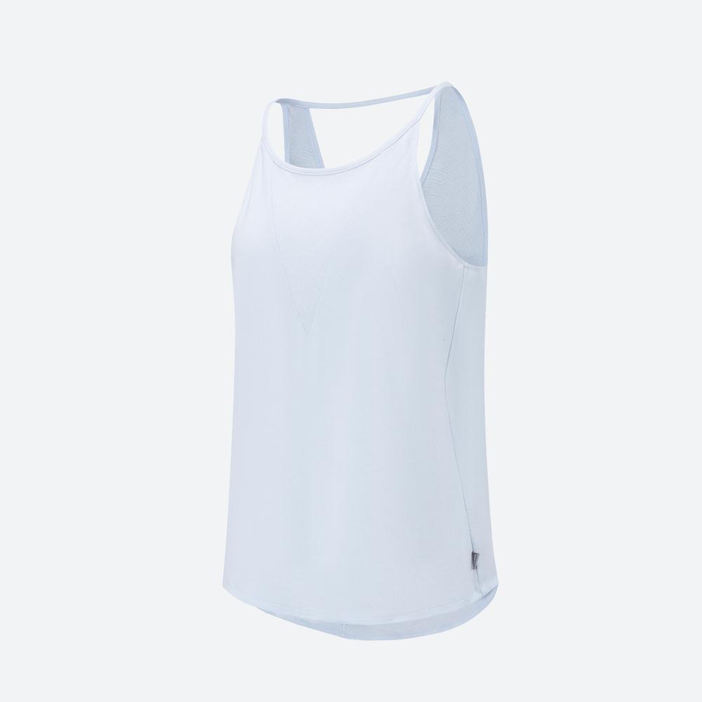 Decathlon Hiking Tank Top - Nh500 - Women เสื้อกล้ามเดินป่าสำหรับผู้หญิง รุ่น Nh500 - Blue - รูปที่ 2