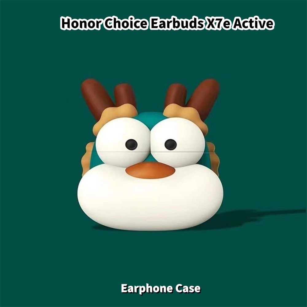อนาคตดาวสําหรับ Honor Choice หูฟัง X7e Active Case Casing Soft Silicone Headphone Case Anime Cartoon