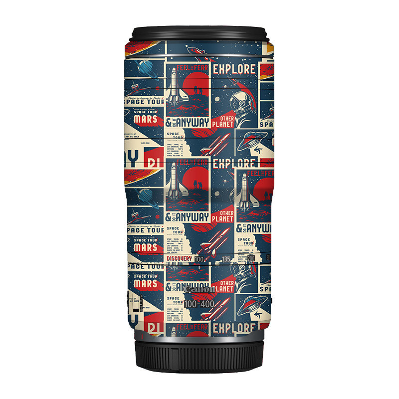 เหมาะสําหรับ Canon RF100-400mm F5.6-8 IS USM เลนส์ฟิล์มป้องกันสติกเกอร์ Canon การ์ตูน