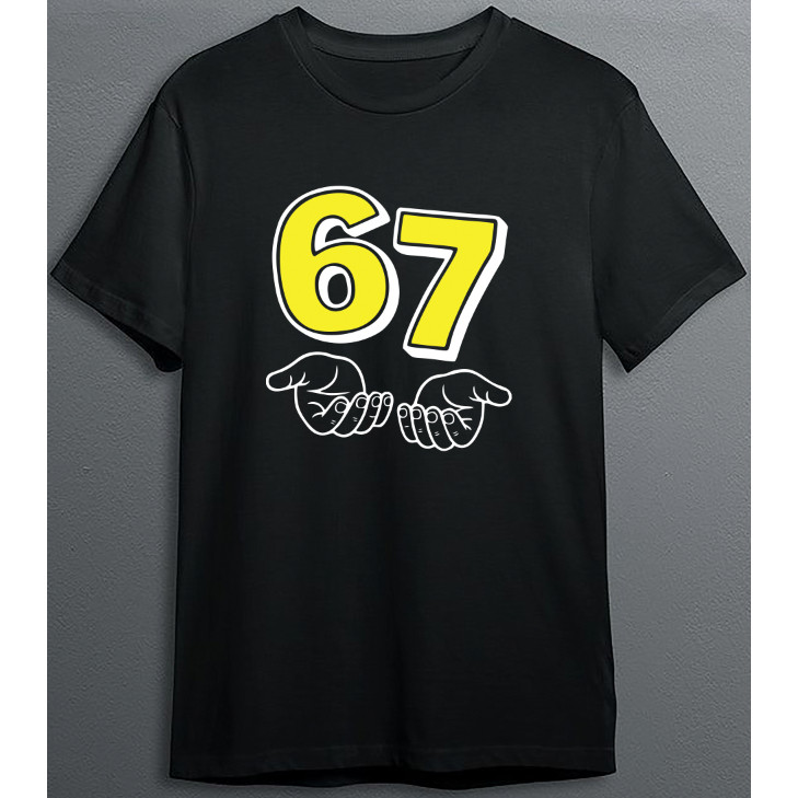 SIX SEVEN 67 เสื้อยืดคอกลมสั้น Slevee Shirt