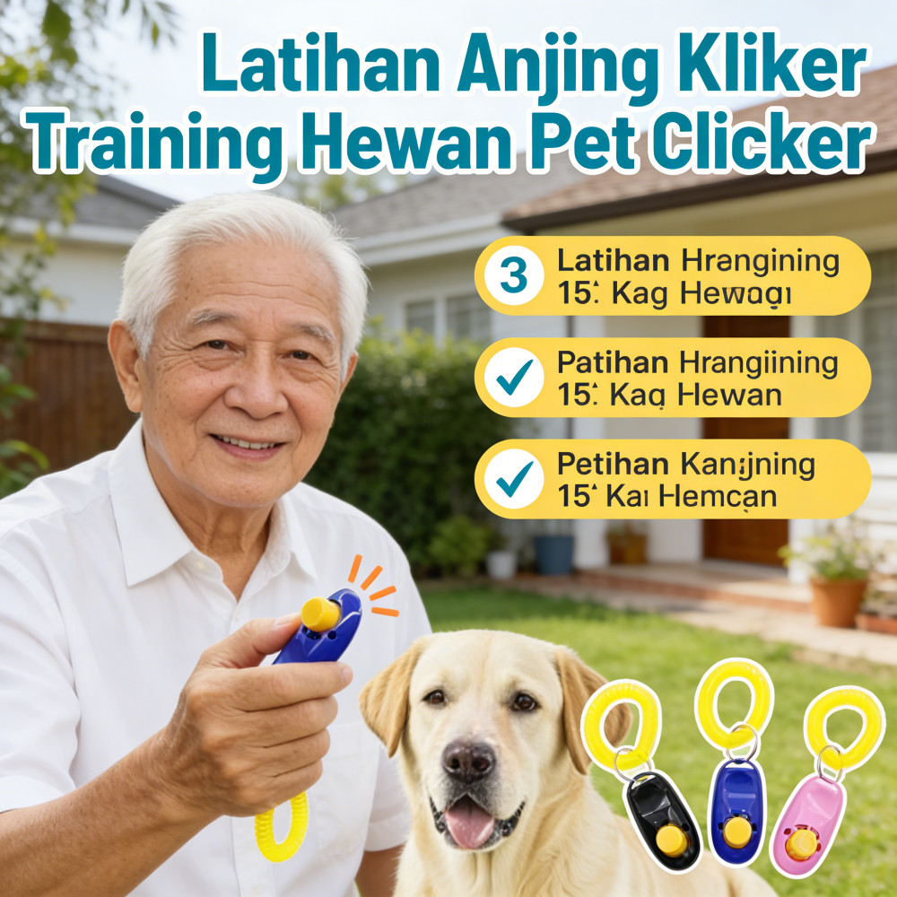 Pet Clicker Dog Clicker การฝึกสุนัขสัตว์เลี้ยง