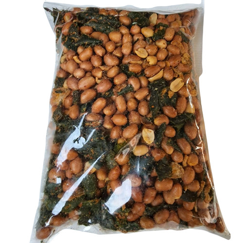 MK ถั่วลิสง ทอด สมุนไพร  ถั่วสมุนไพร กรอบ อร่อย