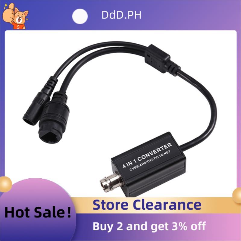 720P/1080P AHD/TVI/CVI/CVBS 4-In-1 สัญญาณ Converter BNC อินพุต RJ45 เอาต์พุต 265 RTSP อะแดปเตอร์ AHD