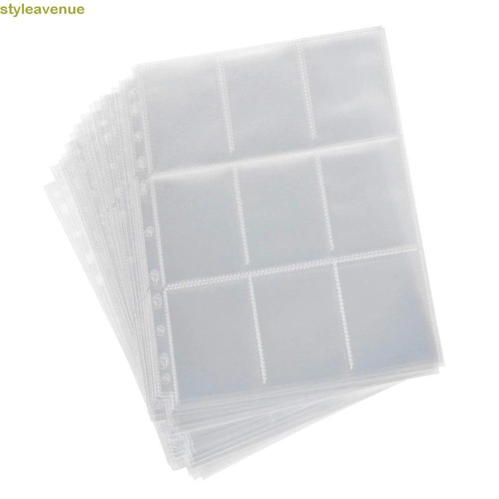 STYLEAVENE Card Storage Wallets Collection อัลบั้มใสหน้า Card Stock Photo Albums Card Holder Gaming 
