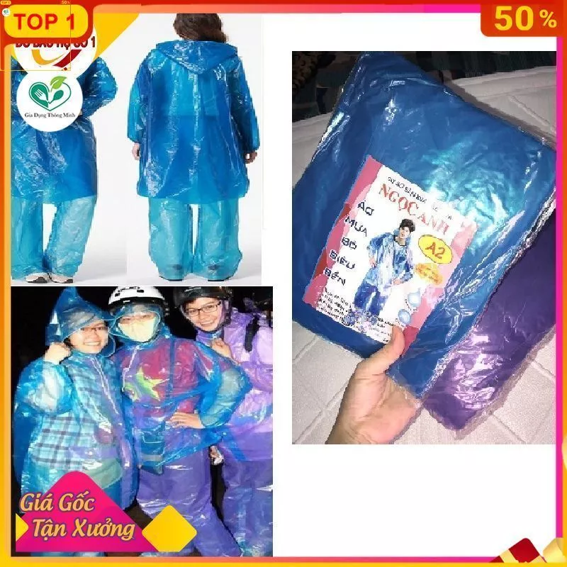 ชุดเสื้อกางเกงกันฝน A2 จำนวน 10 ชุด