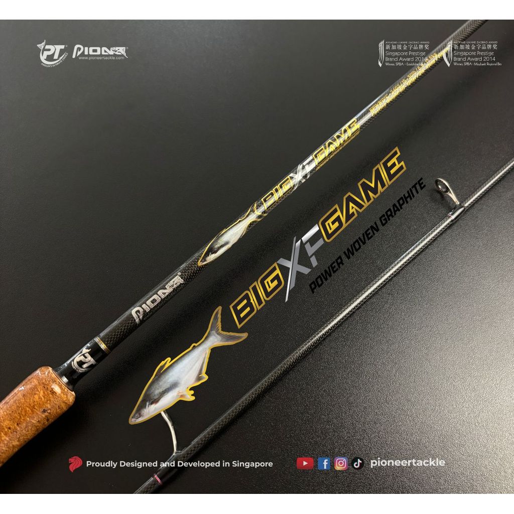 คันเบ็ด PIONEER BIGGAME XF POWER WOVEN GRAPHITE รูปที่ 2