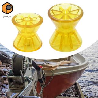 Prettyia อุปกรณ์เสริมรถลากเรือแบบ PVC โรลเลอร์ไกด์ ทนทานสำหร…