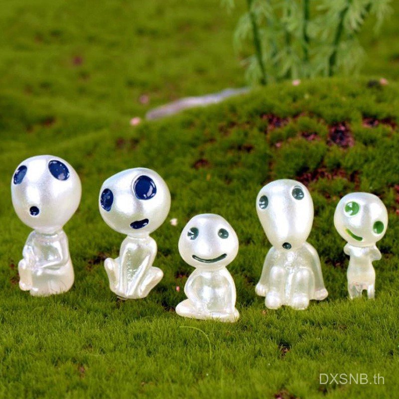 5/10 Princess Mononoke ชิ้นอะนิเมะตัวเลข Kodama รุ่น Luminous Hayao Miyazaki Ghibli สตูดิโอเรืองแสงใ