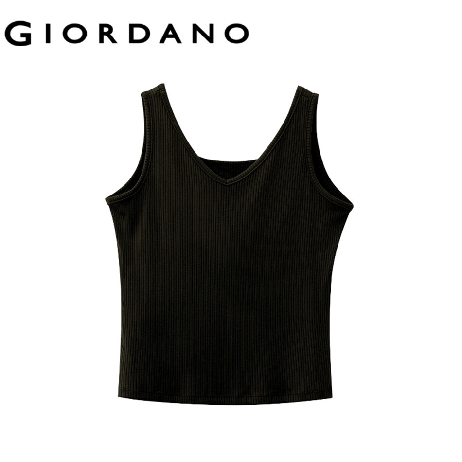 GIORDANO เสื้อกล้ามผู้หญิง Women's Comfort Double-Sided Tank Top 05325252