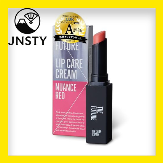 【Direct From Japan】 THE FUTURE Lip Care Cream (Nuanced Red) Moisturizing Color Lip Men's