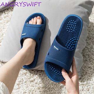 ANGRYSWIFT รองเท้าแตะนวดฝ่าเท้า แบบเปิดหัว น้ำหนักเบา ป้องกั…