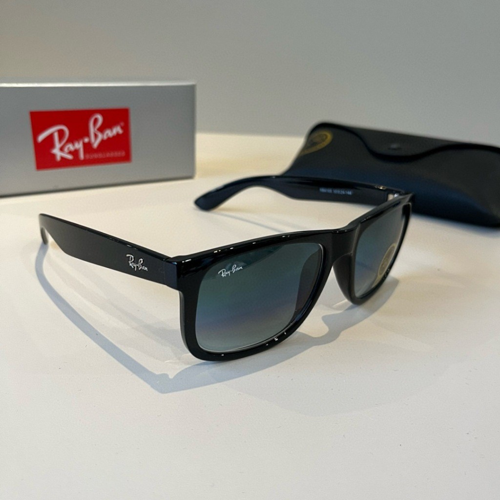 R RAYBAN HD แว่นตากันแดด RB4165 ขัดผู้ชายผู้หญิงแว่นตากันแดดลําลอง wayfarer CP