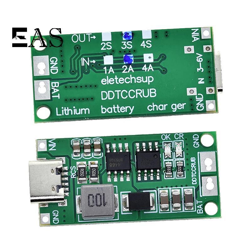 [EA] 2S 3S 4S 1-4A Booster Module Lithium Polymer Battery Charging Module Step-Up Boost LiPo Polymer