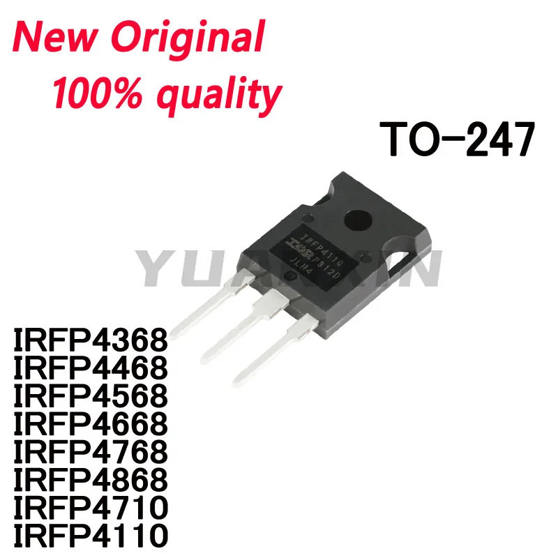 5PCS IRFP4368 IRFP4468 IRFP4568 IRFP4668 IRFP4768 IRFP4868 IRFP4710 IRFP4110 TO-247 Field effect tub