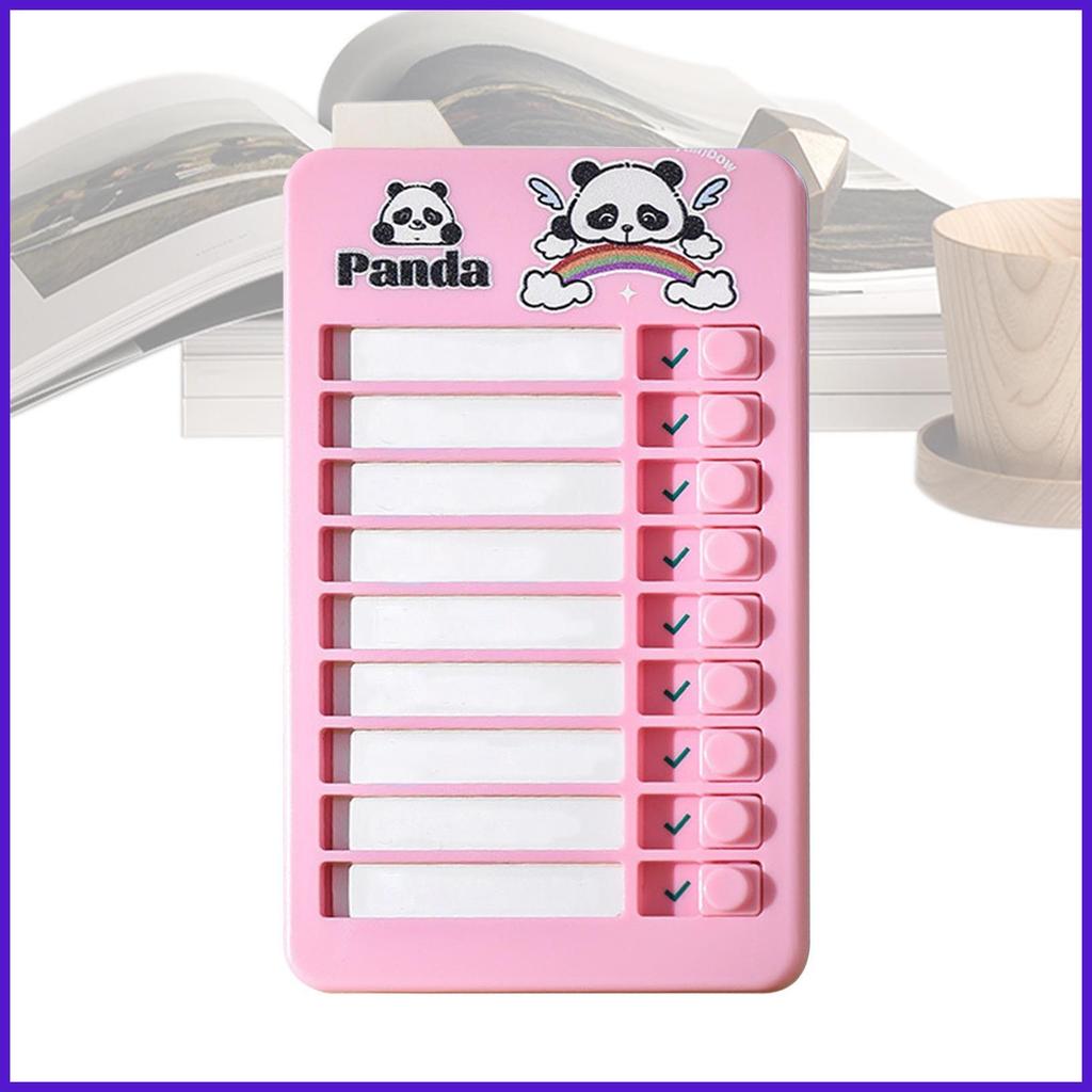 แผนภูมิ Chore สําหรับเด็กตารางรายวัน BOARD Routine Chart Board สําหรับเด็กผู้หญิงครอบครัว Home Class