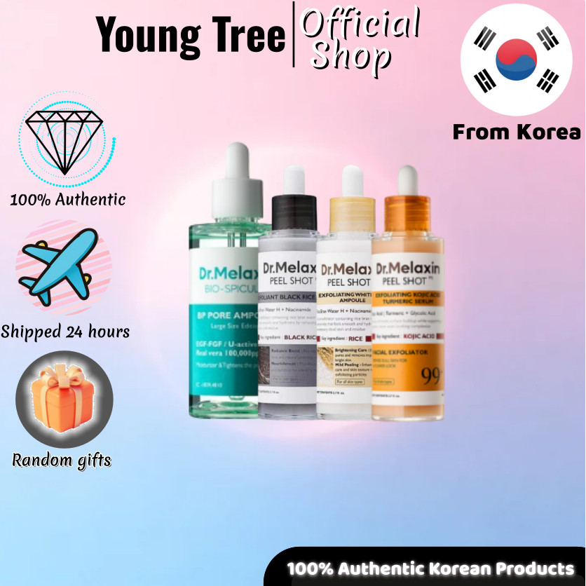 [Dr.Melaxin] Exfoliating Serum 80ml/BP Pore Ampoule 100ml/Exfoliating Rice Ampoule 80ml/Black Rice P