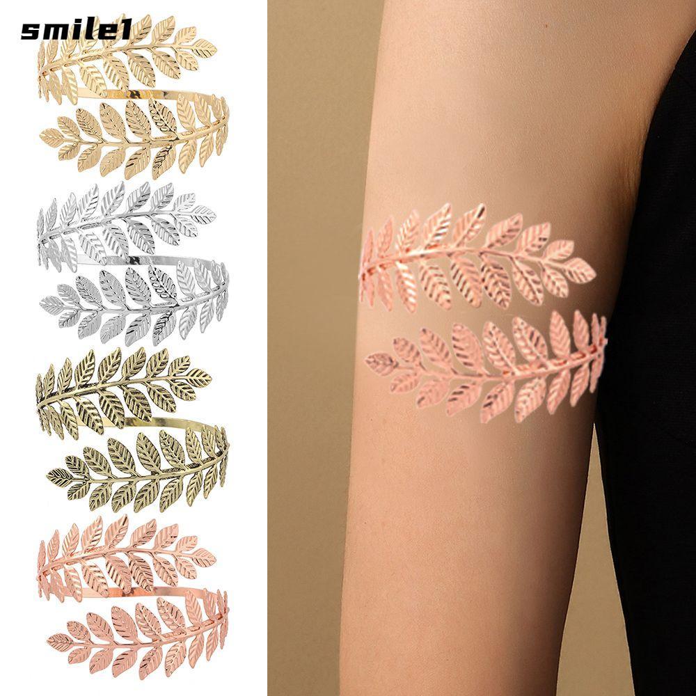 SMILE Upper Arm Bracelet กําไลข้อมือทรงกลม Bohemian Women Jewelry Arm Chain