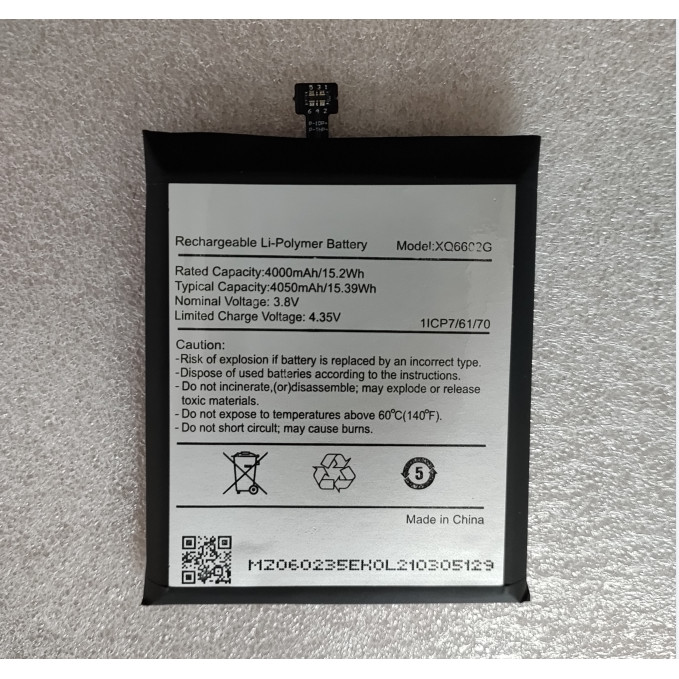 เหมาะสําหรับ Caterpillar Cat S62 XQ6602G แบตเตอรี่โทรศัพท์มือถือความจุขนาดใหญ่