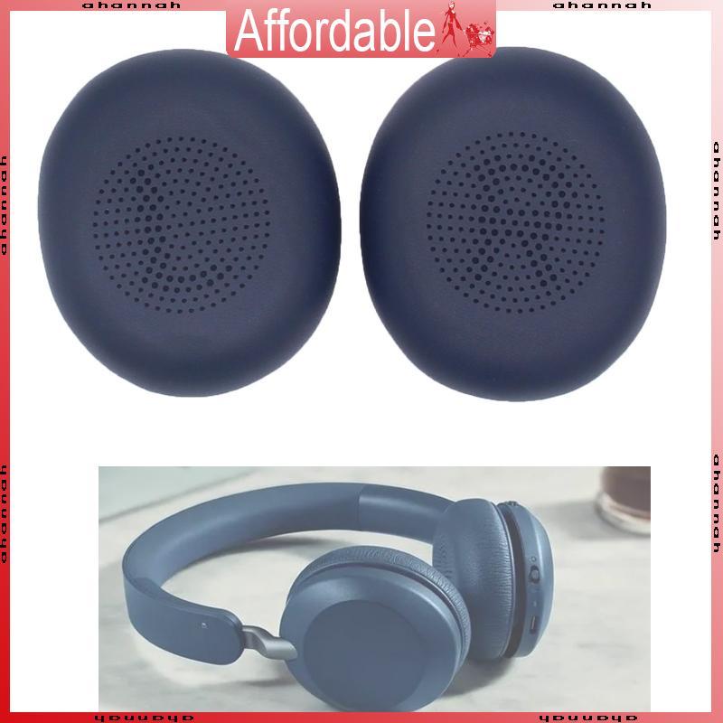 AH 2x แผ่นรองหูฟังเบาะหนังโปรตีนสําหรับ Elite 45h Evolve 2 65 Evolve2 65