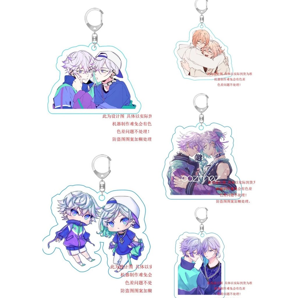 Paradox Live Mica Standee Sugasano Allen Yeon Hajun Anne Faulkner พวงกุญแจอะนิเมะรุ่นตกแต่งของขวัญอุ