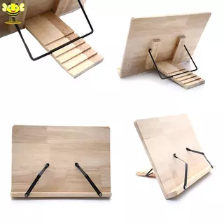 [Jiang] ที่วางอ่านหนังสือแบบปรับได้ แท็บเล็ต Cook Home Study Room Book Holder ขาตั้งแบบพับได้ TH