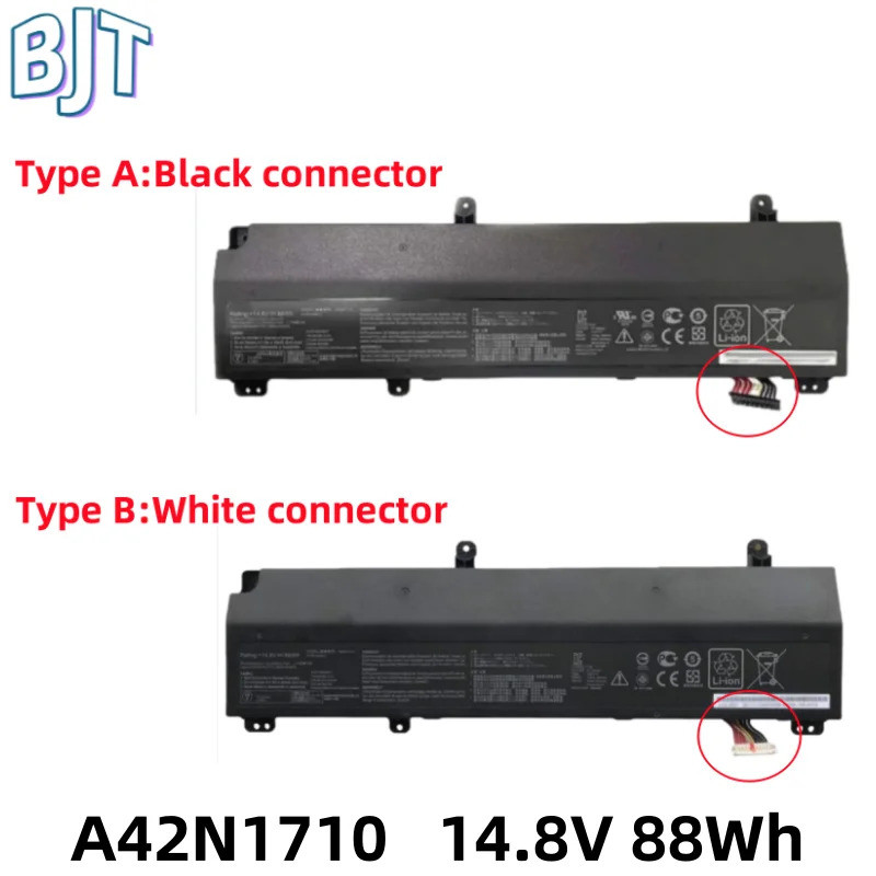 14.8V 88Wh A42LM5H A42N1710 Laptop Battery for ASUS ROG Strix GL702VI GL702VI-1A GL702VI-BA004R GL70