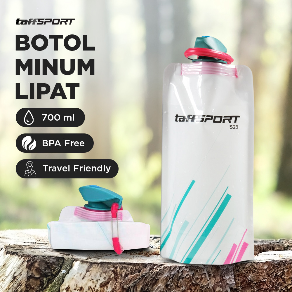 ขวดน้ําพับได้ BPA Free 700ml - S29