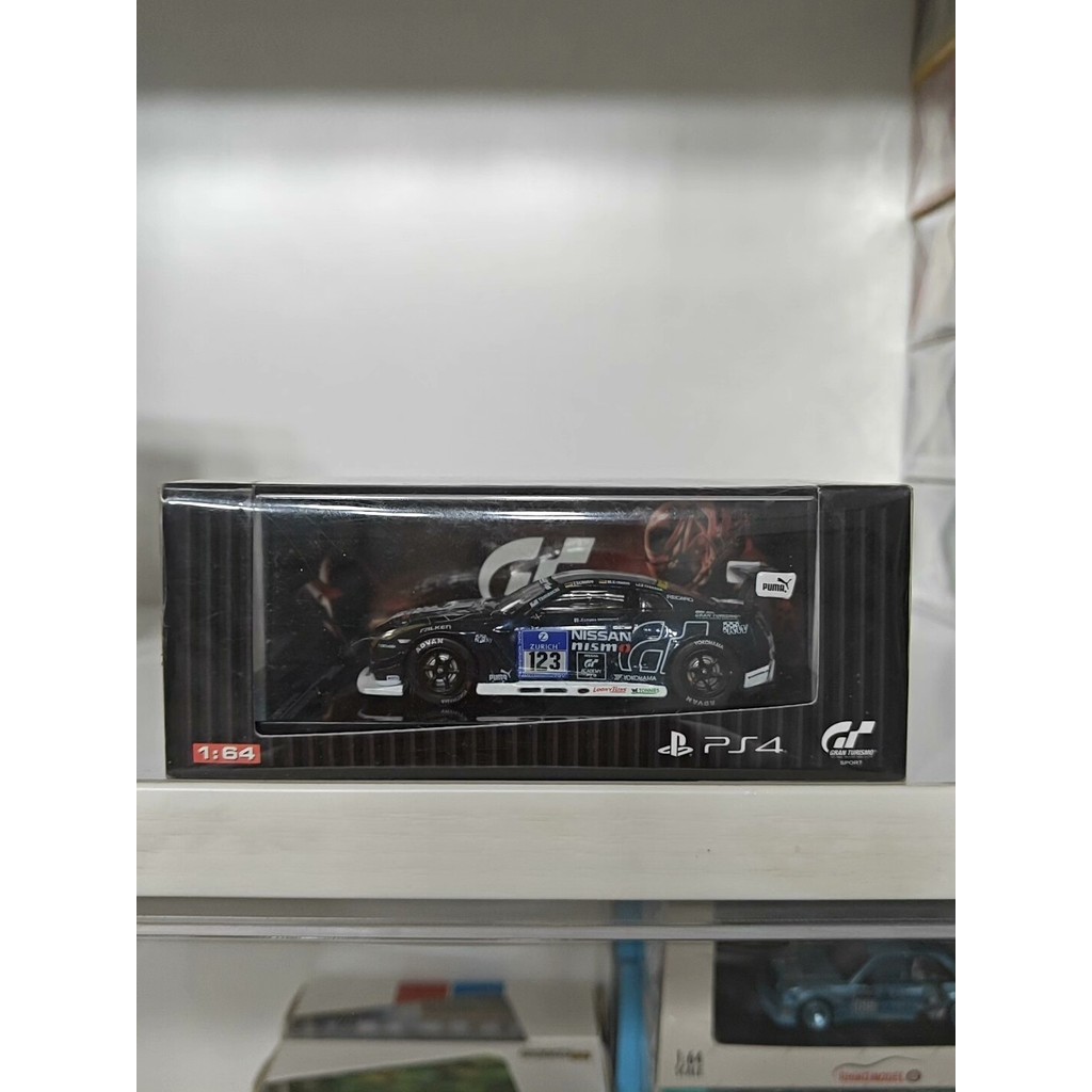 Tarmac Works 1: 64 Nissan NISMO GT3 2013 New Taipei 24 Hours No. รถแข่ง 123 รุ่นข้อต่อ ปล4 วัสดุโลหะ