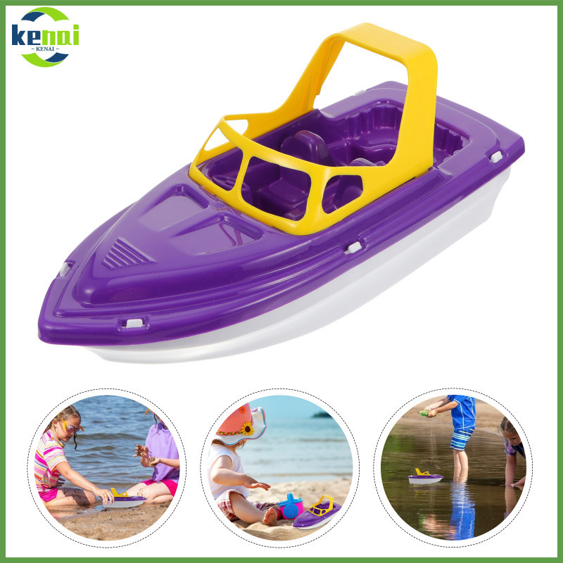 🎃 Bath Boat Toy Boat Plastic Boat Bath Toy Floating Toy Boat Toddler Bath Toys Baby Bath Boat For Ki