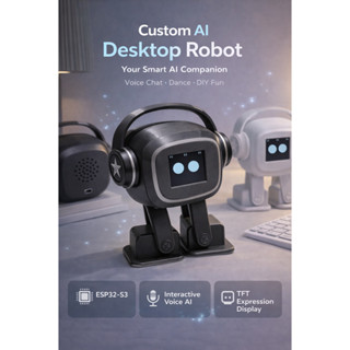 หุ่นยนต์ AI | การพิมพ์ 3 มิติ EMO สไตล์เดียวกัน | ผู้ช่วยเสี…