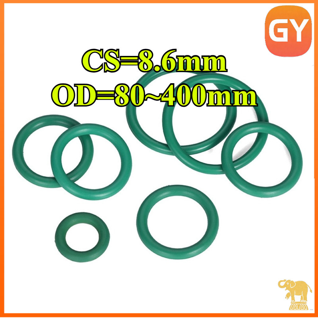 โอริง ORing ยางโอริง FKM เลือกขนาดได้ Cs8.6mm * OD80-400mm [GYYY-TG]