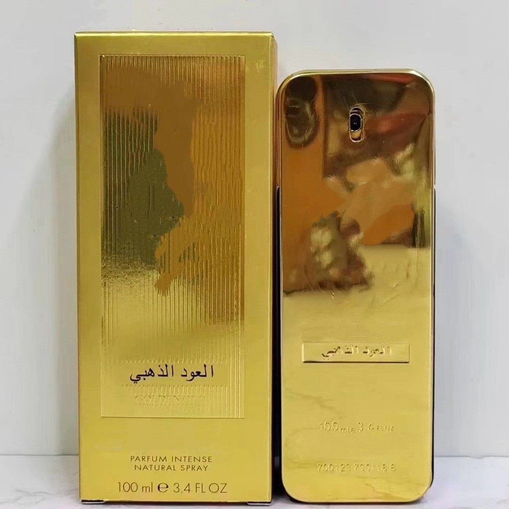 New Mens Perfume Gold Brick 100 ml.ป้ายแดง Million/Agarwood Million/Medicine Million/Perfume Million