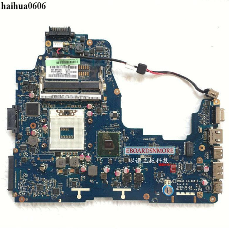 เมนบอร์ดโน้ตบุ๊ก Toshiba A660 A665 NWQAA LA-6061P K000104250