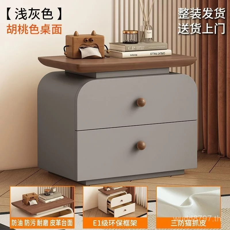 โต๊ะข้างเตียง สไตล์มินิมอล ไม้เนื้อแข็ง thumbnail 7