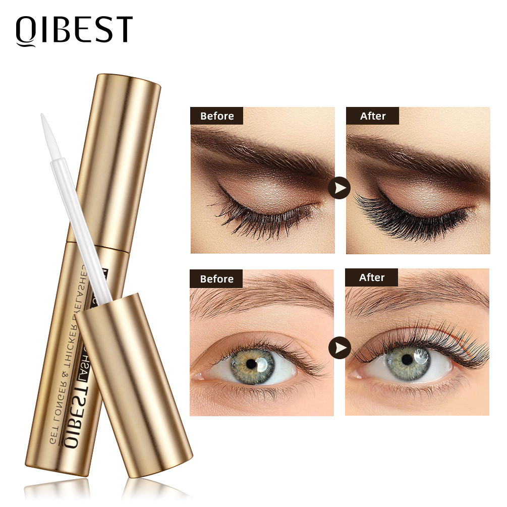 QIBEST Moisturizing Natural หนา Curling Eyelash Care 26.3.13